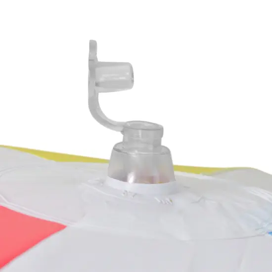 Northlight 16" Multi-Color 6 Panel Inflatable Beach Ball White {4}