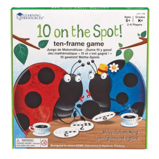 10 on the Spot!&trade; Ten Frame Game {1}