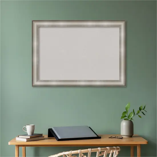 Imperial Framed Corkboard, Grey Cork Imperial Silver {5}