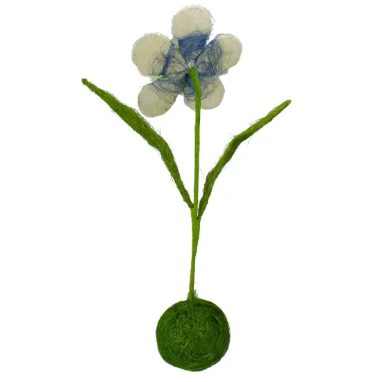 Northlight Spring Artificial Floral Decoration - 19" - Green and White {4}