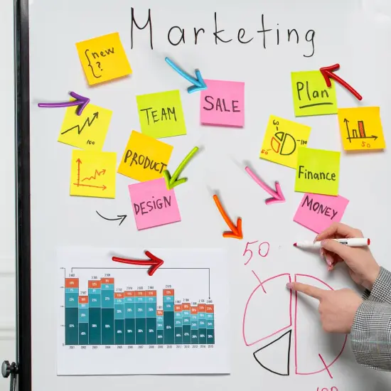 Wrapables Novelty Refrigerator Magnets for Kitchen, Whiteboards, Cabinets, and Lockers (Set of 12) Arrows {6}