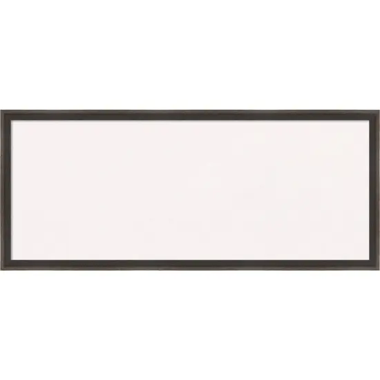 Hardwood Wedge Wood Framed Corkboard, White Cork Chocolate {1}