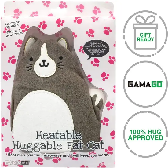 Fat Cat Heating Pad & Pillow Huggable {4}