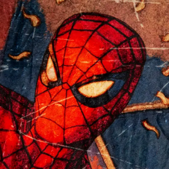 Marvel Comics Friendly Neighborhood Spider-Man Throw Blanket | 45 x 60 Inches {3}