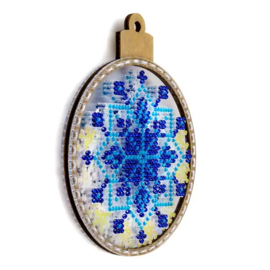 Set for embroidery with beads on a plastic base FLPL-063 {5}