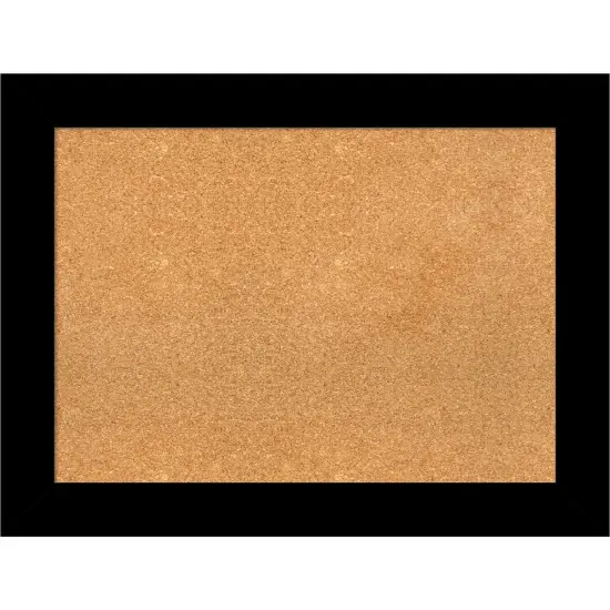 Basic Wood Framed Corkboard, Natural Cork Basic White {7}