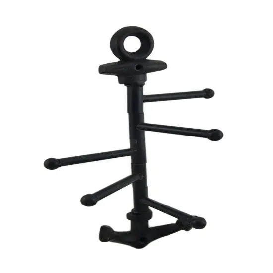 Cast Iron Nautical Anchor Pivoting Wall Hook {1}