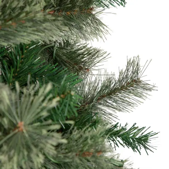 Northlight Medium Oregon Cashmere Pine Artificial Christmas Tree - 6.5' - Unlit Green {4}