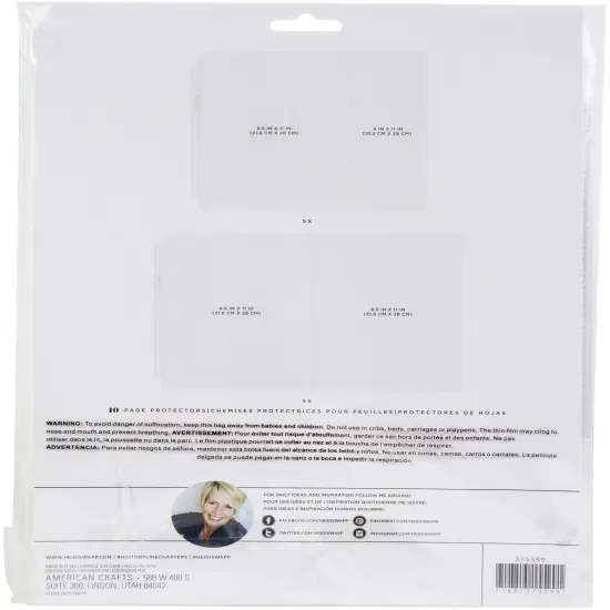 Heidi Swapp Storyline Chapters Page Protectors 10/Pkg-Panorama {3}