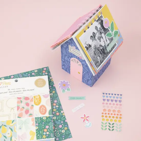 American Crafts Poppy And Pear Enamel Dots-69/Pkg {5}