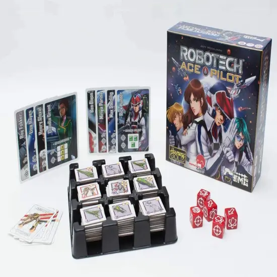 Robotech Ace Pilot Card Game | For 2-4 Players {3}