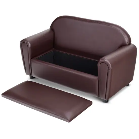 Kids Sofa Armrest Chair with Storage Function {6}