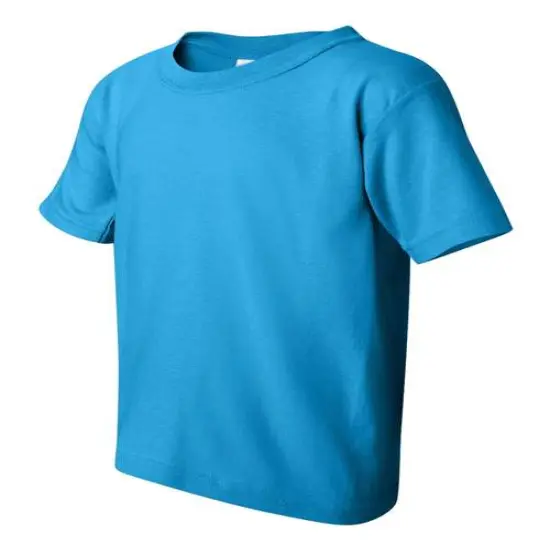 Gildan&reg; Heavy Cotton Youth Crewneck Short Sleeve T-Shirt - 5000B Sapphire {2}