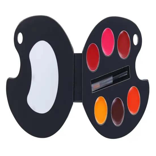 Bob Ross Happy Little Lip Palette Makeup Kit {3}