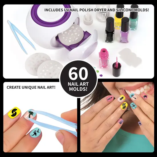 SpiceBox Style Me Up Deluxe 3D Nail Art Maker Kit {3}