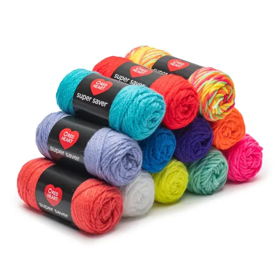 Red Heart Super Craft Kit-Brights {2}