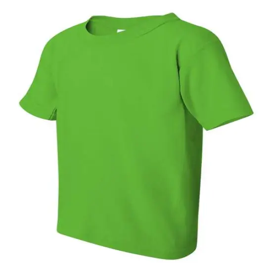 Gildan&reg; Heavy Cotton Crew Neck Short Sleeve Youth T-Shirt Electric Green {2}