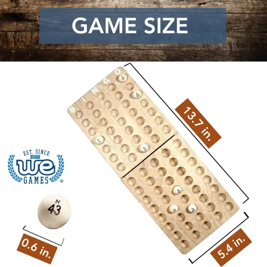 WE Games Deluxe Bingo Game Set {4}