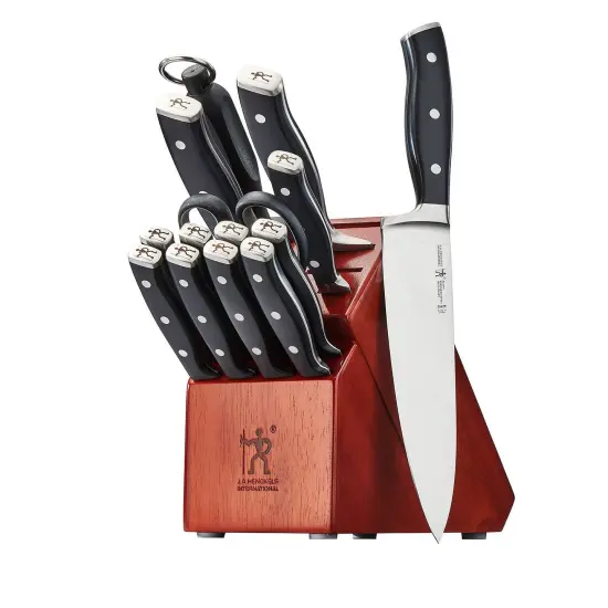 Henckels Forged Accent 15-pc Knife Block Set {1}