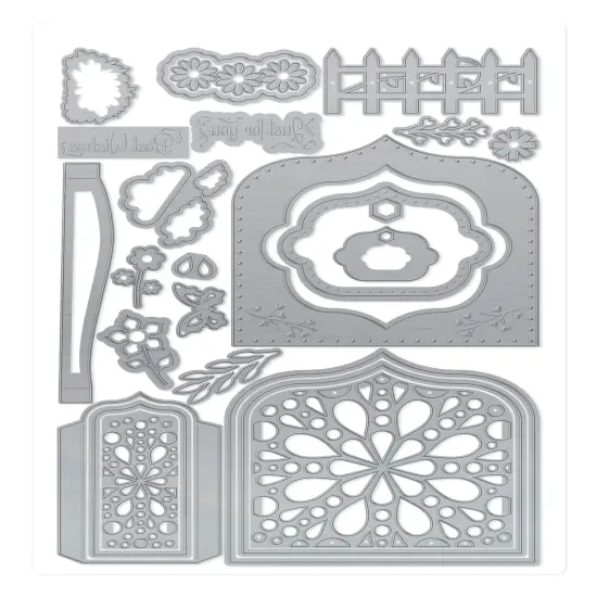 Tonic Studios Die Set-Spring Shadow Box {1}