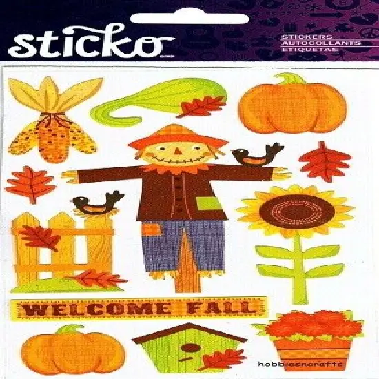 Sticko Welcome Fall Stickers {1}