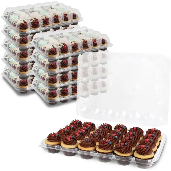 Spec101 | Plastic Cupcake Holder Carrier for 24 Standard Cupcakes {1}