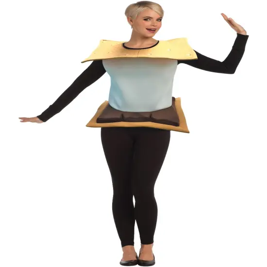 Adult S'Mores Campire Snack Costume {1}
