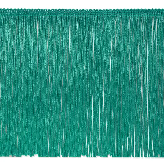 10 Yards of 6" Chainette Fringe Trim | 10 yard cut Jade {1}