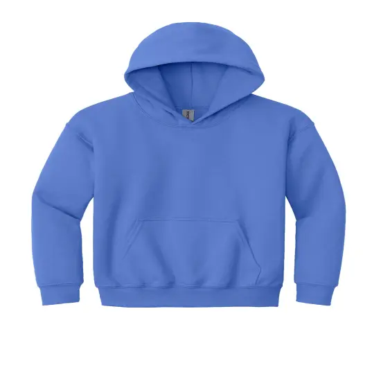 Gildan&reg; Youth Heavy Blend Hooded Sweatshirt Carolina blue {2}
