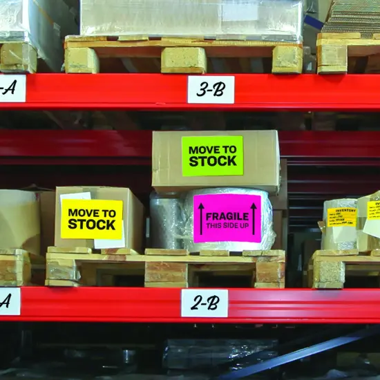 Avery Neon Shipping Labels for Laser Printers, Assorted: Green, Pink, Yellow Labels, 8-1/2" x 11", 15 Neon Labels (5975) {3}