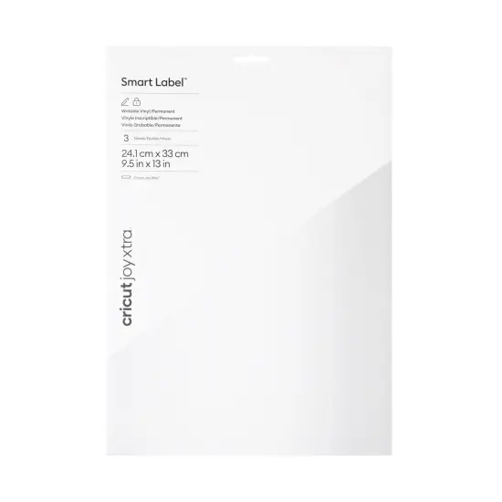 Cricut Joy Xtra Smart Permanent Writable Vinyl for Labels- White {1}