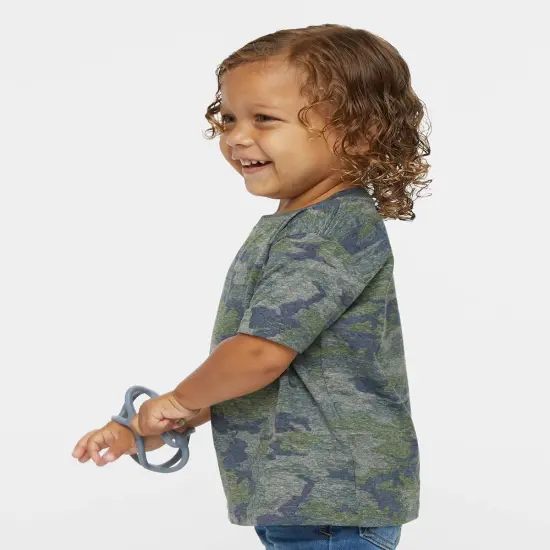 Rabbit Skins&reg; Infant Fine Jersey Short Sleeve Crew Neck Tee - 3322 Natural Heather {7}