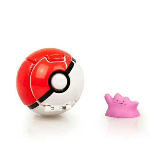 Pok&eacute;mon Throw 'N' Pop Pok&eacute; Ball & Ditto Set | Includes Ball & 2" Ditto Figure {1}