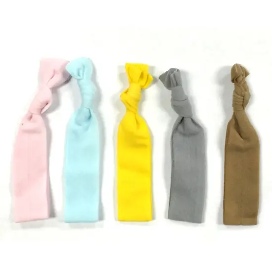 Wrapables Colorful Hair Ties Ponytail Holders (Set of 5), Casual {1}