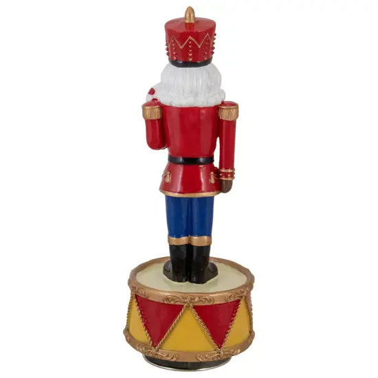 Northlight Revolving Musical Christmas Nutcracker Figure - 8.25" Red {6}