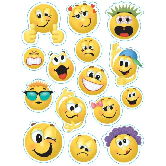 Emoticons Window Clings, 12 Sheets {2}