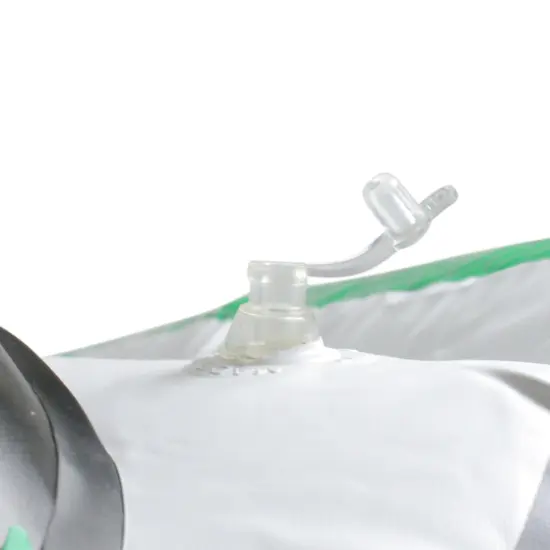 Swim Central 51" Inflatable Green GTX Power Water Bike Swimming Pool Ride on Float White {4}