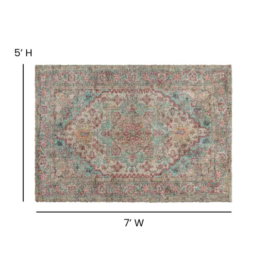 Masada Rugs Vintage Area Rug {2}