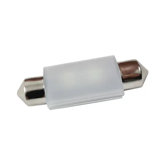 BulbAmerica 3910 LED Festoon 39mm 2.5W 12V 90Lm 6500K CAN Bus LED Bulb {4}