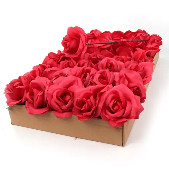 100-Pack: Beauty Rose Picks, 8" Stems, 3" Wide by Floral Home&reg; {1}