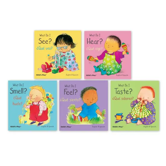 Small Senses Bilingual Board Books, Set of 5 {1}