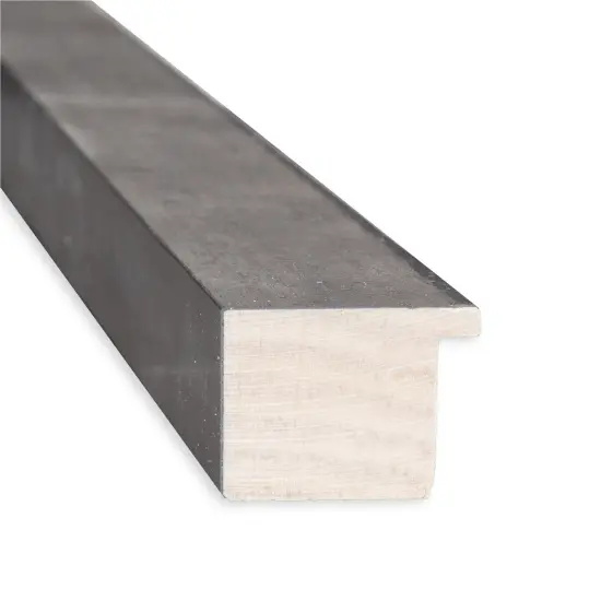 Marred Wood Framed Corkboard, White Cork Pewter {2}