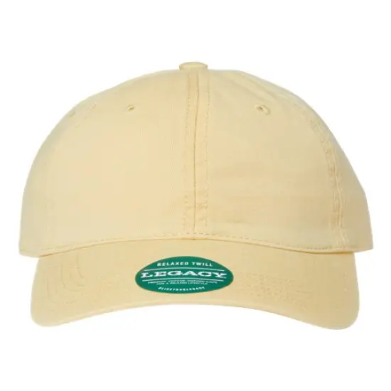 LEGACY&reg; Relaxed Twill Dad Hat Lemon {1}