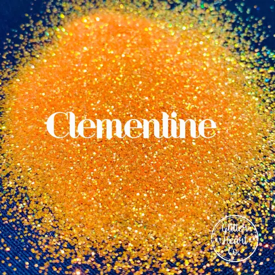 Polyester Glitter - Clementine by Glitter Heart Co.&trade; {3}