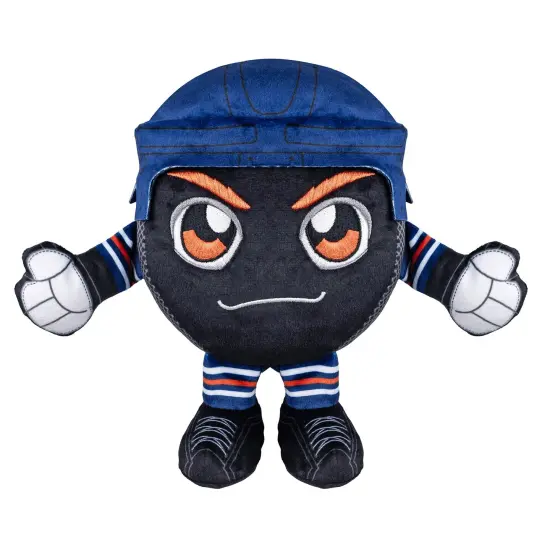 Bleacher Creatures Edmonton Oilers 8" Kuricha Hockey Puck Plush {1}