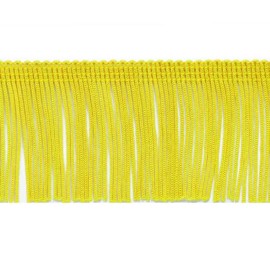 20 Yards of 2" Chainette Fringe Trim | 20 yard cut Yellow {1}