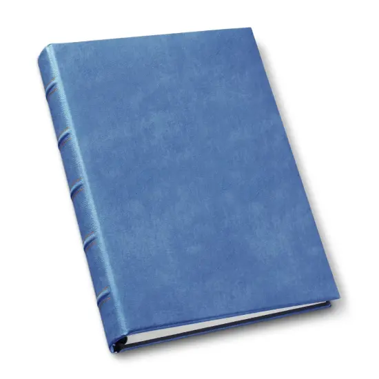 Gallery Leather Slimline Photo Album 4x6-3 Ring Binder, 60 Pages for 120 Photos, Fillable, Can Fit 4x6 Photos, Handcrafted - 11.75 x 8.0 " Acadia Hope {3}