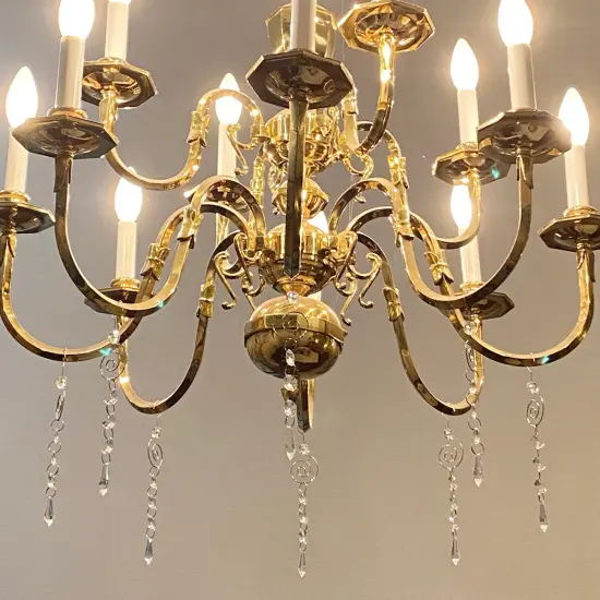 Wrapables Acrylic Hanging Crystal Bead Strands for Chandeliers, Garlands, Wedding Decorations, Christmas Tree Ornaments (20pcs) Icicle {4}