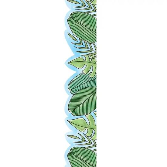 Safari Friends Jumbo Leaves EZ Border, 48 Feet Per Pack, 3 Packs {3}