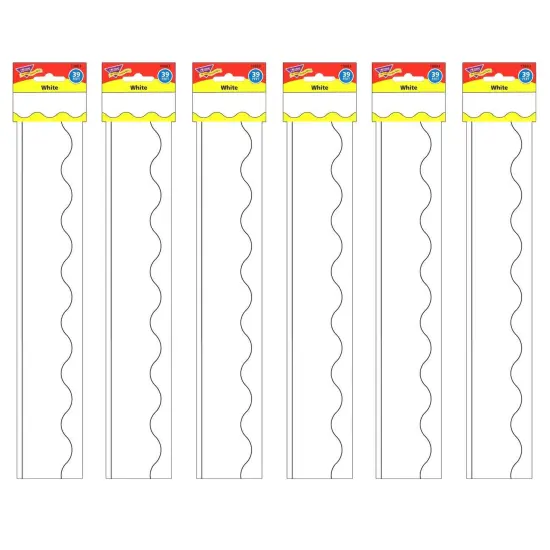 White Terrific Trimmers&reg;, 39 Feet Per Pack, 6 Packs {1}